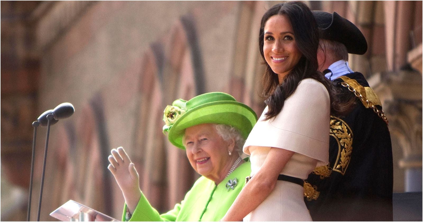 Meghan Markle y la Reina Isabel