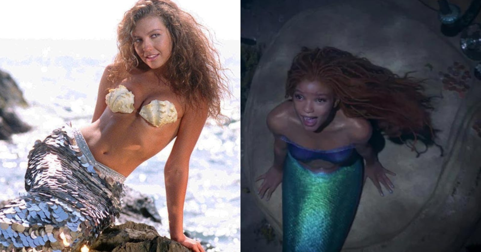 Thalia comparte imagen de "Marimar" y se compara con "La Sirenita"