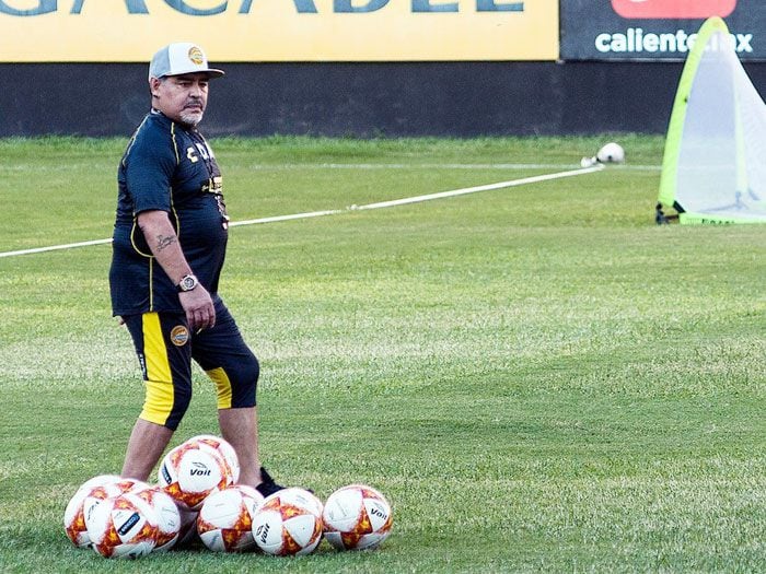 Maradona acordó su continuidad como deté de Dorados de Sinaloa