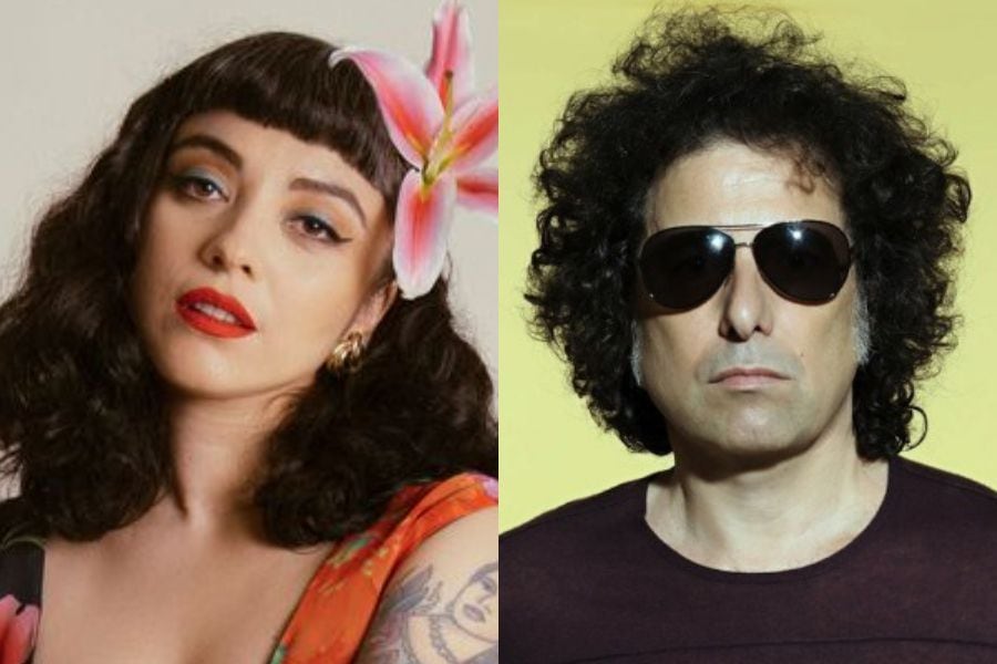 Dios los cría: Mon Laferte graba dueto con Andrés Calamaro