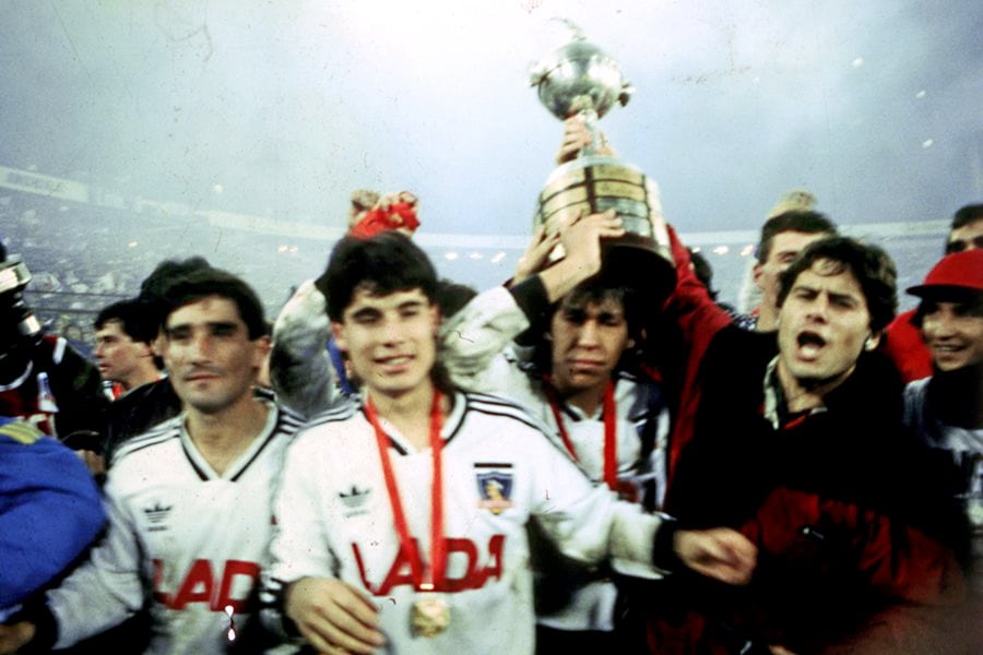 COLO COLO - CAMPEON - COPA LIBERTADORES DE AMERICA1991 - ESTADIO MONUMENTAL - SANTIAGO -  CHILE
