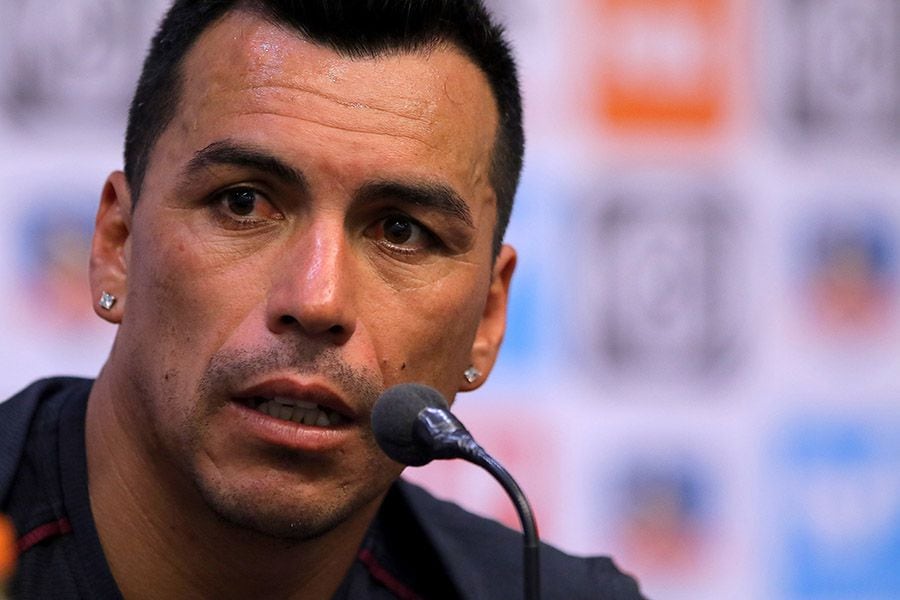 Esteban Paredes realiza conferencia de prensa