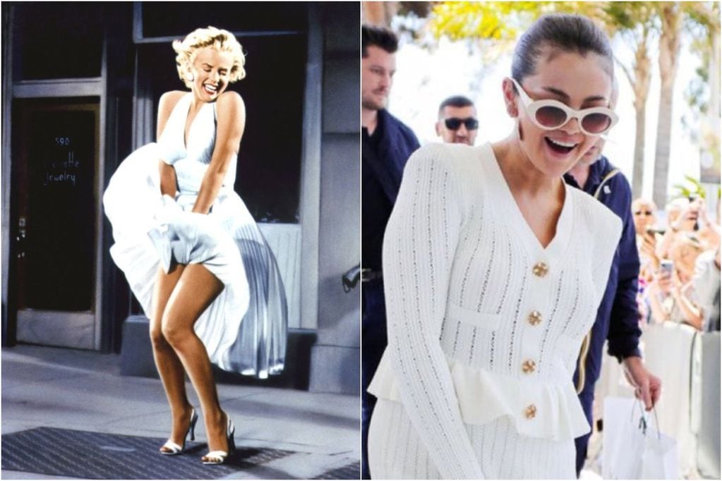 Selena Gomez vivió un momento Marilyn Monroe en Cannes