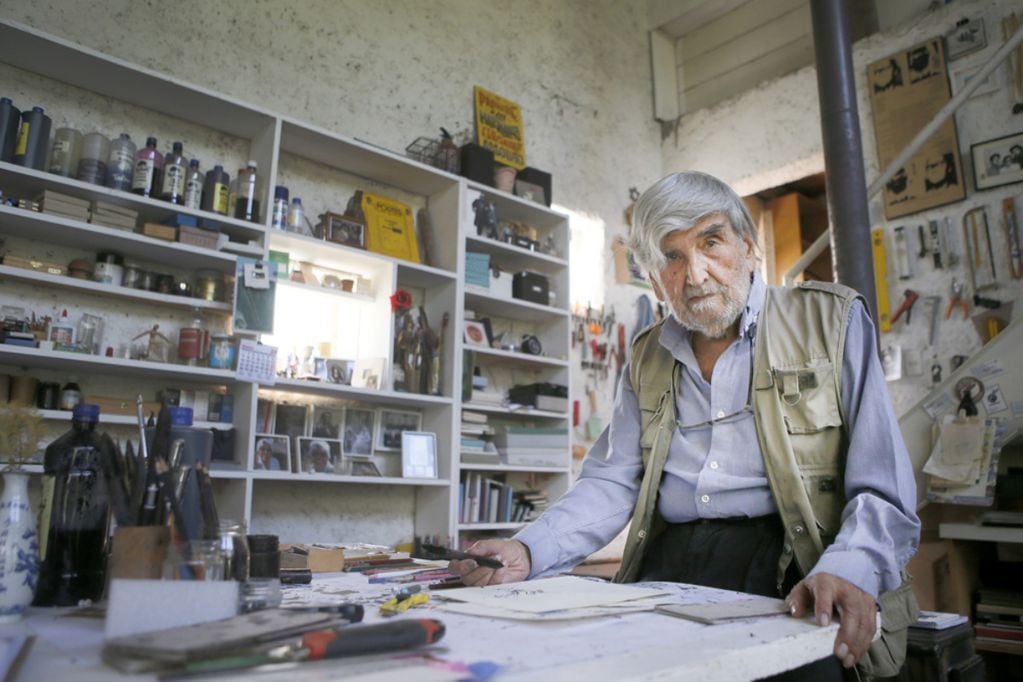 Falleció el destacado artista Guillermo Núñez, Premio Nacional de Artes Plásticas. Foto: Guillermo Núñez.