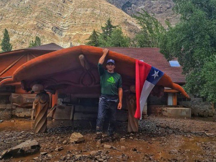 Pareja de Pangal, Melina Noto entregó detalles del aluvión en Cajón del Maipo