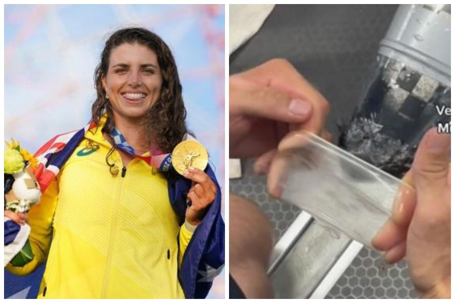 ¡Doble uso!: Deportista australiana arregló su kayak con un preservativo y ganó la medalla de bronce en Tokio 2020