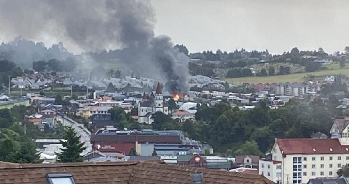 Incendio Puerto Varas.