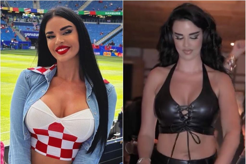 Quién es Ivana Knöll, la “Miss Croacia” que se luce en la Eurocopa y se presenta como DJ en fiestas. Fotos: Ivana Knöll.