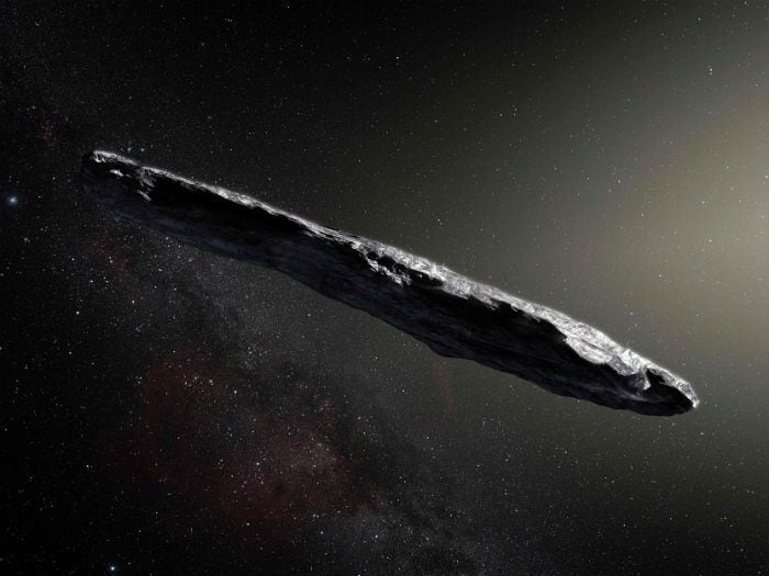 La impactante afirmación de astrónomos de Harvard sobre el asteroide Oumuamua