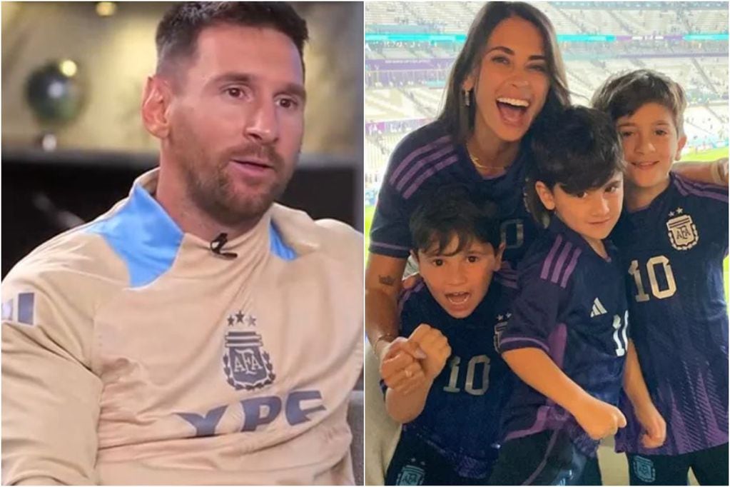 Lionel Messi reveló cuál de sus hijos se parece más a él: “Tiene cosas de mi carácter, yo soy raro también”
