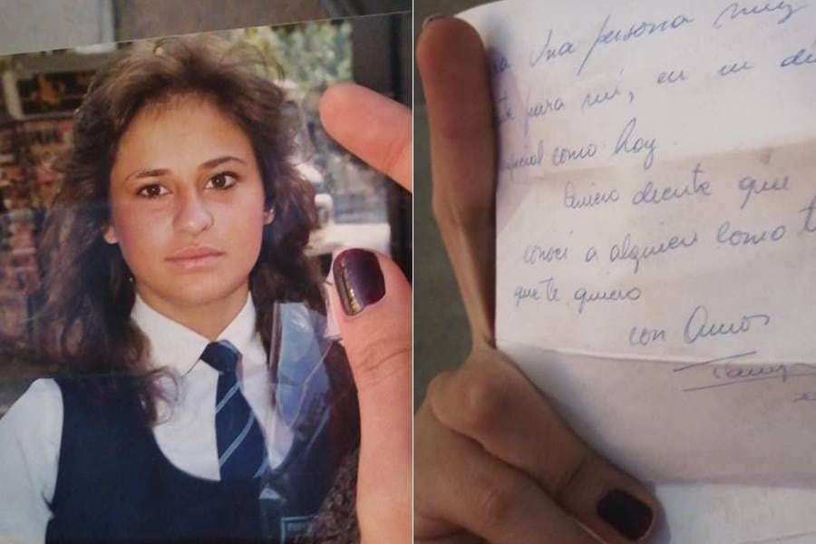 Hallan a mujer que escribió carta de amor en foto olvidada hace 35 años en Limache