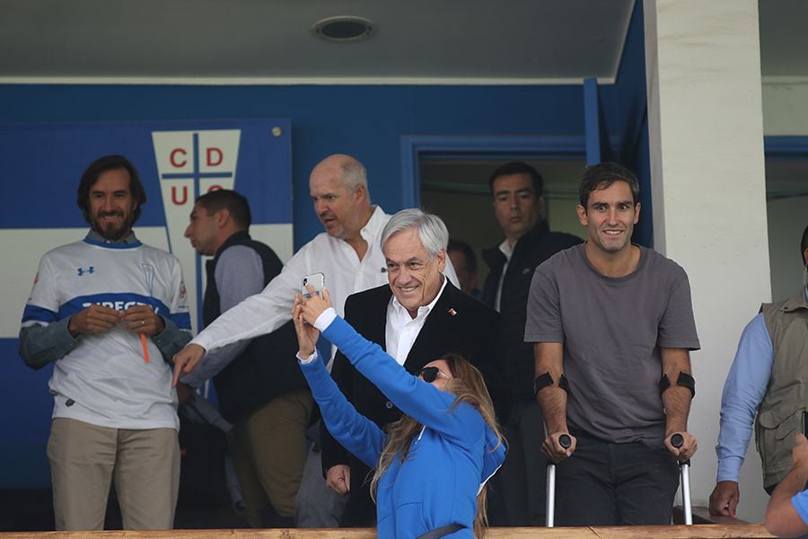 Sebastián Piñera volvió a festejar con su "señora"