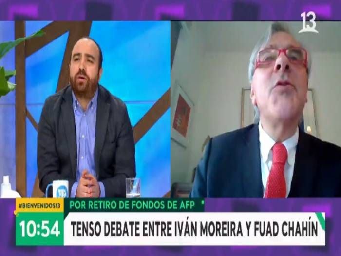 "¡Te dolió, mentiroso!": el acalorado round en vivo entre Iván Moreira y Fuad Chahín