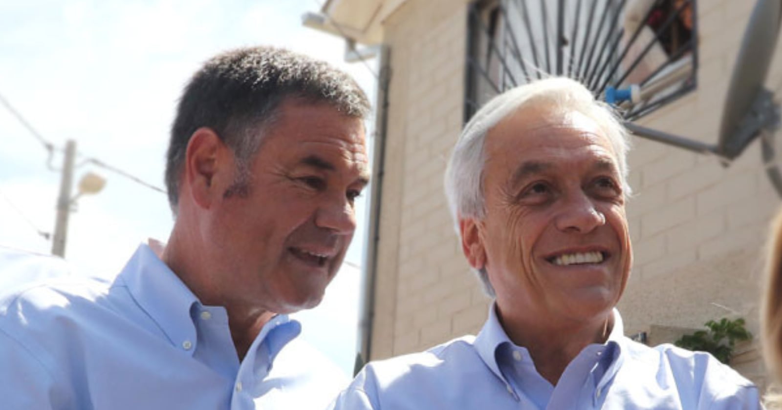 Manuel José Ossandón y Sebastián Piñera