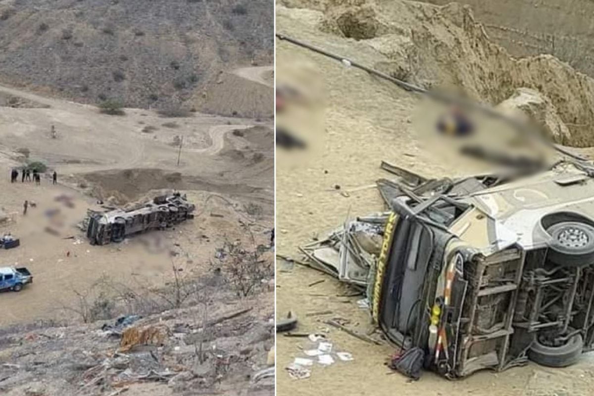 Tragedia en Perú: 25 muertos en accidente de bus