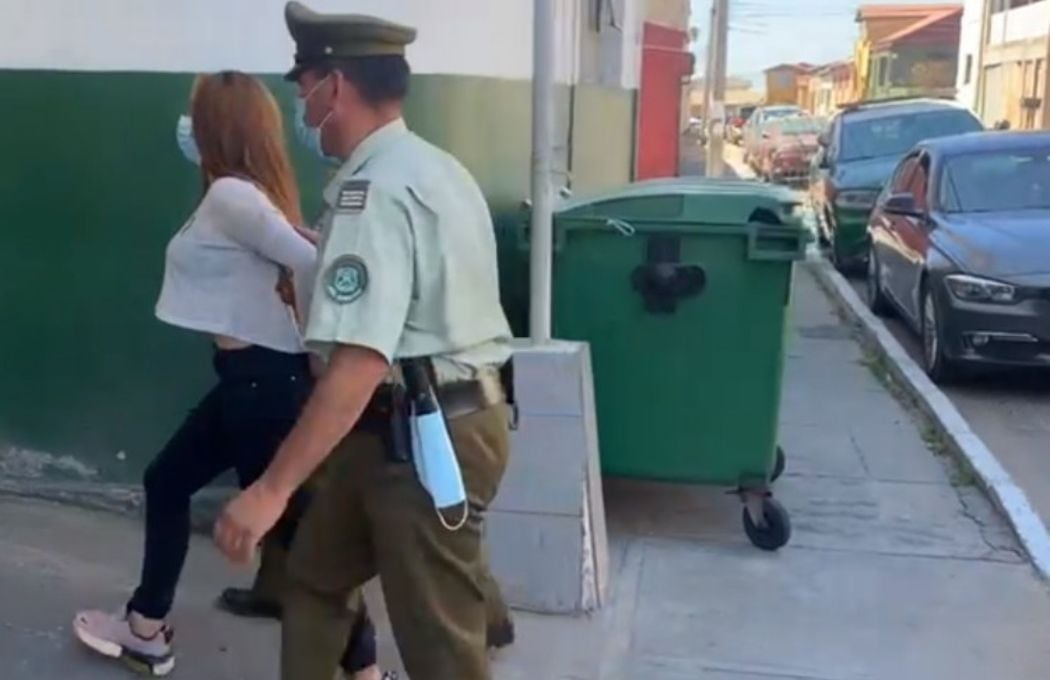 Mujer detenida