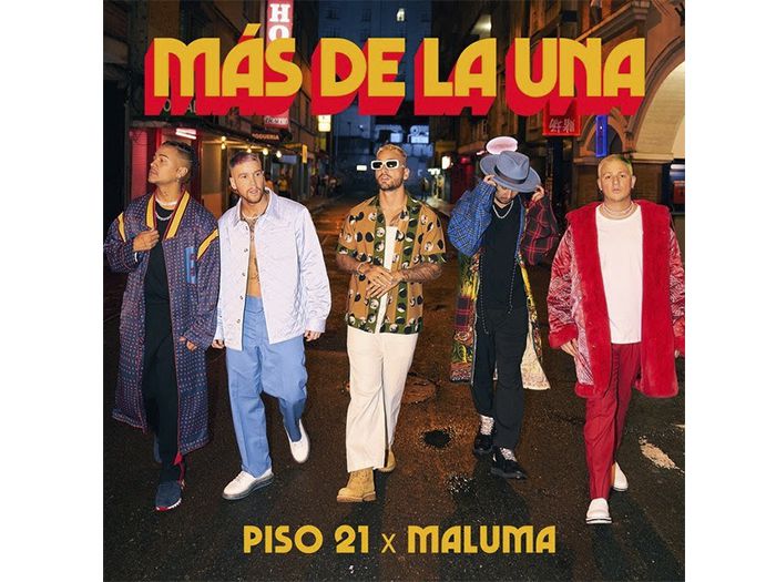 Piso 21 y Maluma se vuelven a unir y lanzan "Más de la Una"