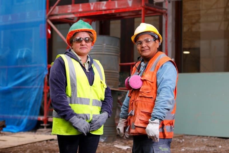 Cómo los trabajadores de la construcción se pueden proteger frente al coronavirus