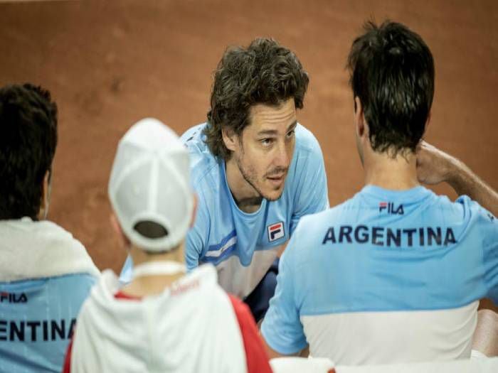 Gaudio calentó la Copa Davis: "Jugar contra Chile es un clásico"