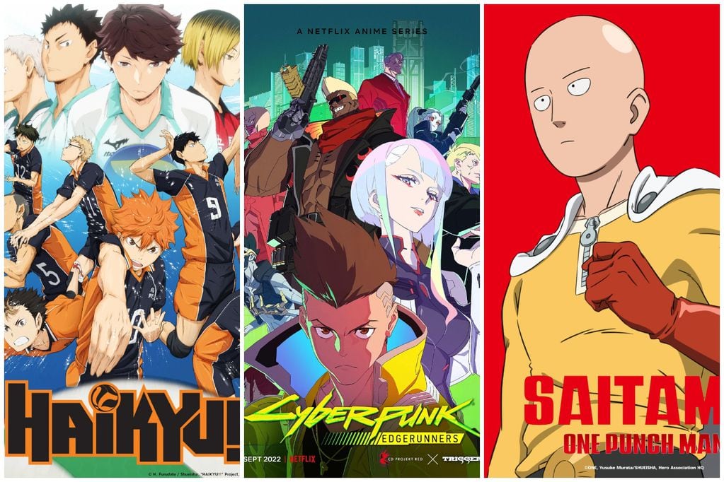 10 series de anime que no te puedes perder en Netflix.