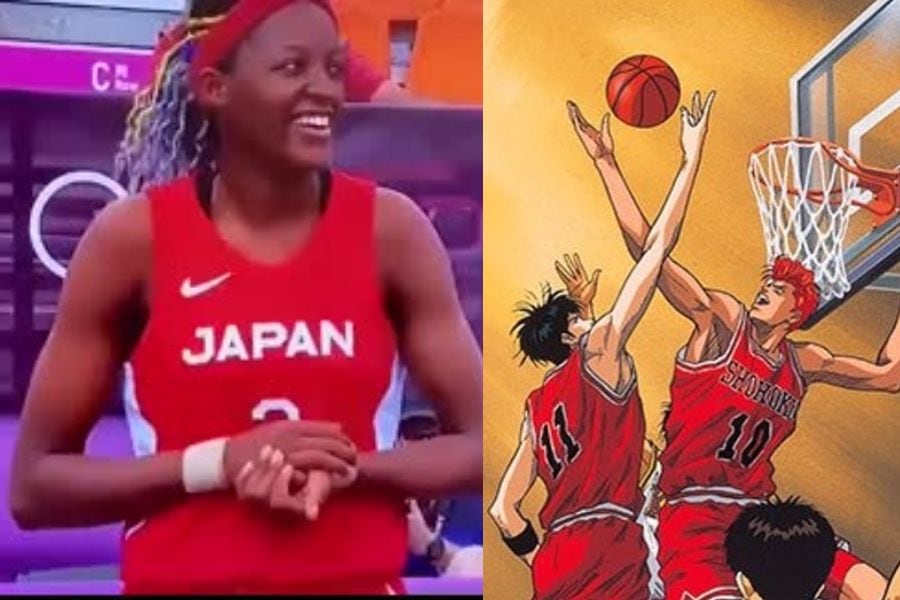 Japonesas del baloncesto saltaron a la cancha con opening de Slam Dunk en Tokio 2020