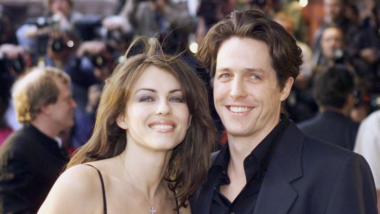 Hugh Grant And Liz Hurley At 'Notting Hill' Premiere