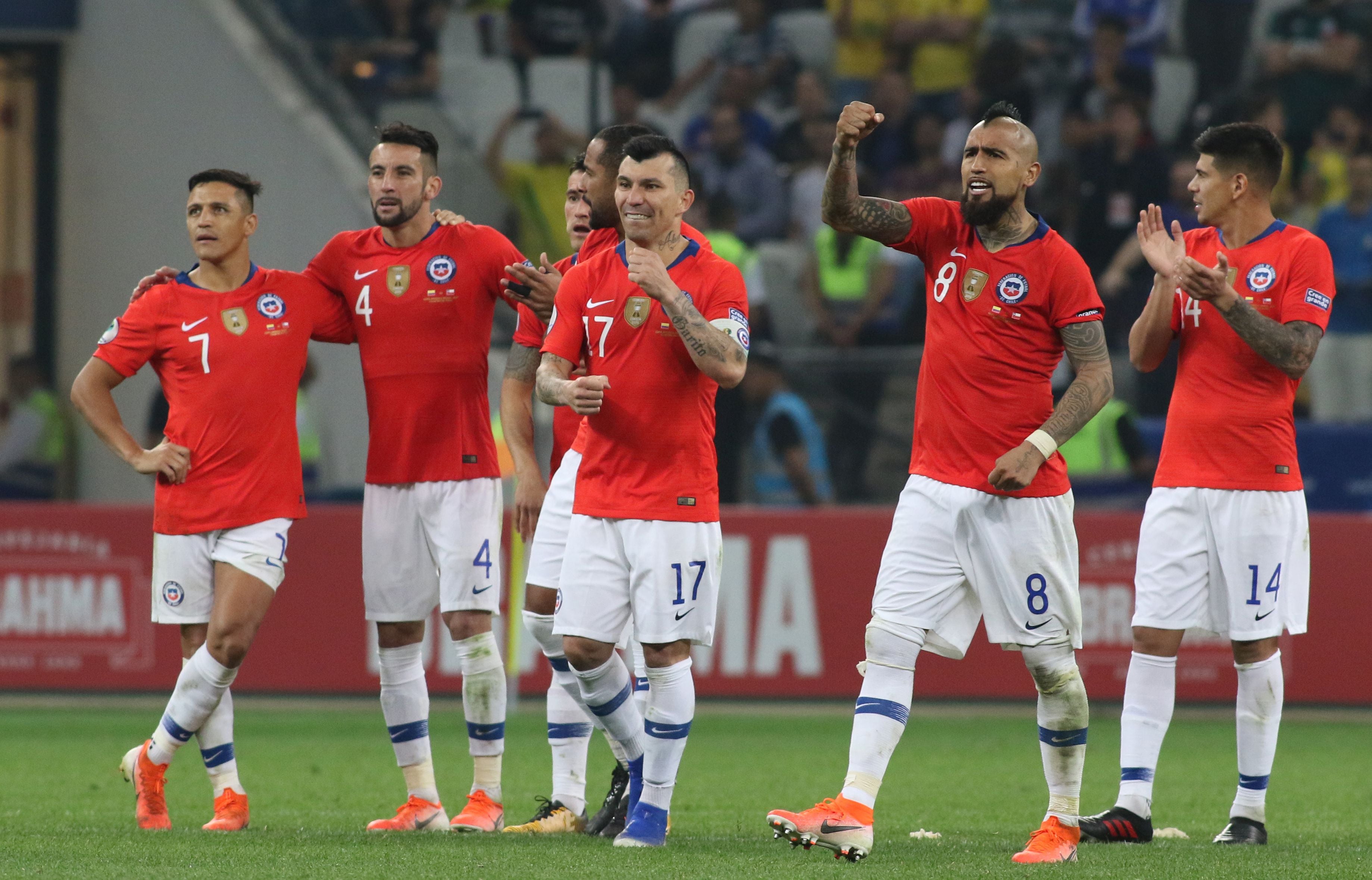 SAO PAULO: Colombia vs Chile