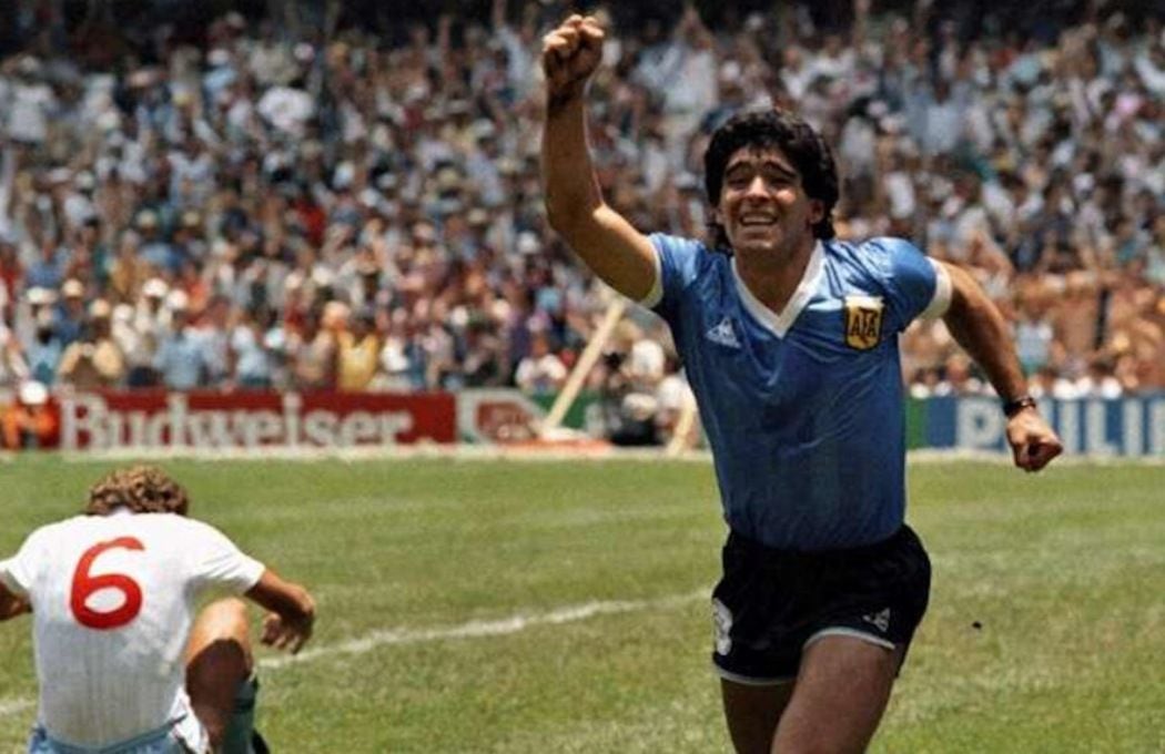 Maradona e Inglaterra