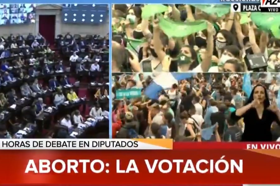 Argentina: Cámara de Diputados aprobó el aborto legal