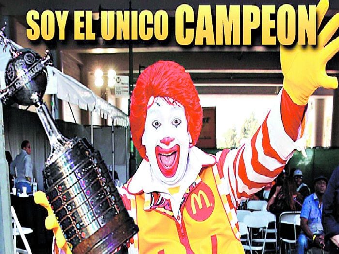 Mc Donald del Obelisco: la cara amable de la Libertadores