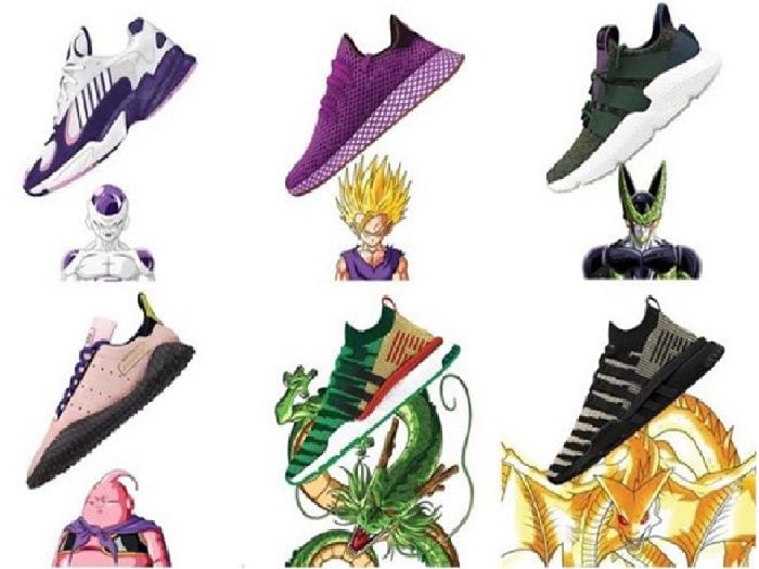 Zapatillas de Dragon Ball Z aterrizarán en octubre