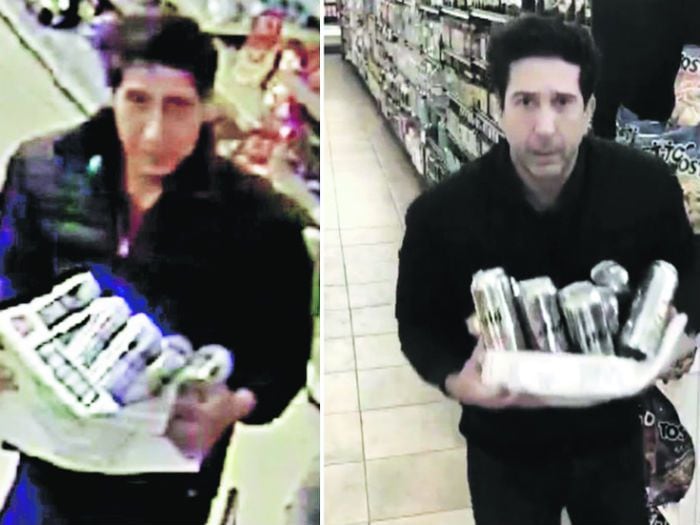 Doble de actor de Friends cayó por robo de chelas