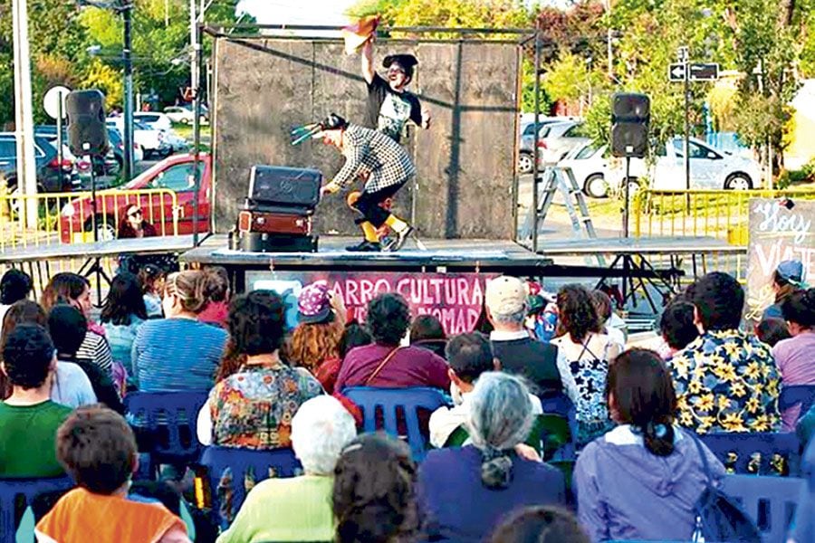 Actuaron muy mal: ladrones se llevaron teatro móvil