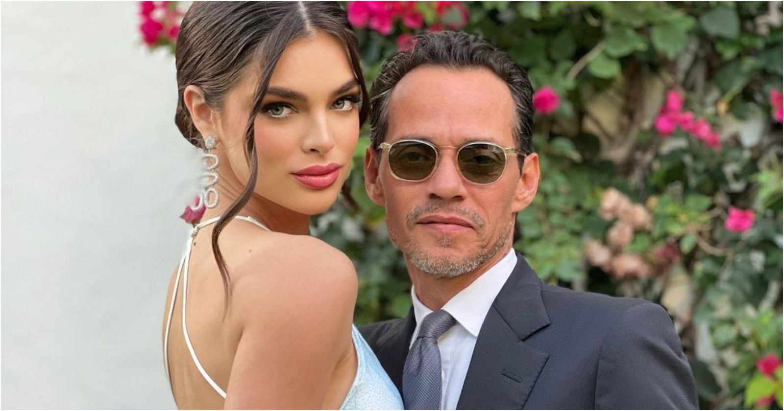 Nadia Ferreira y Marc Anthony vía Instagram