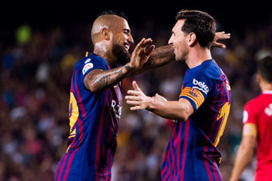 "Es uno de sus jugadores preferidos": Messi revela que su hijo es fanático de Vidal