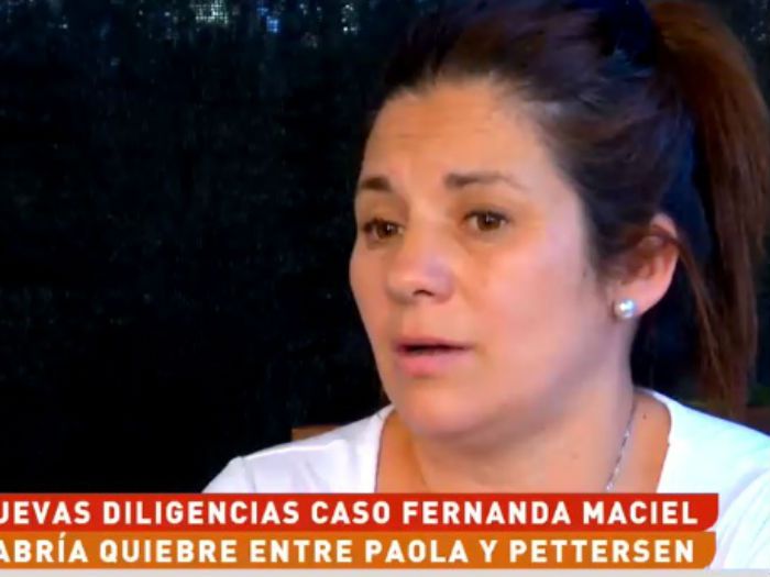 Mamá de Fernanda Maciel por estado de Facebook de Pettersen: "Me da pena"