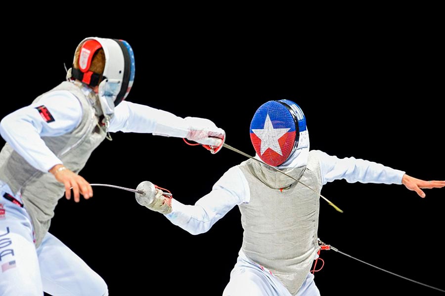 Lima 2019: Gustavo Alarcón hizo llorar al papá con su plata en la esgrima