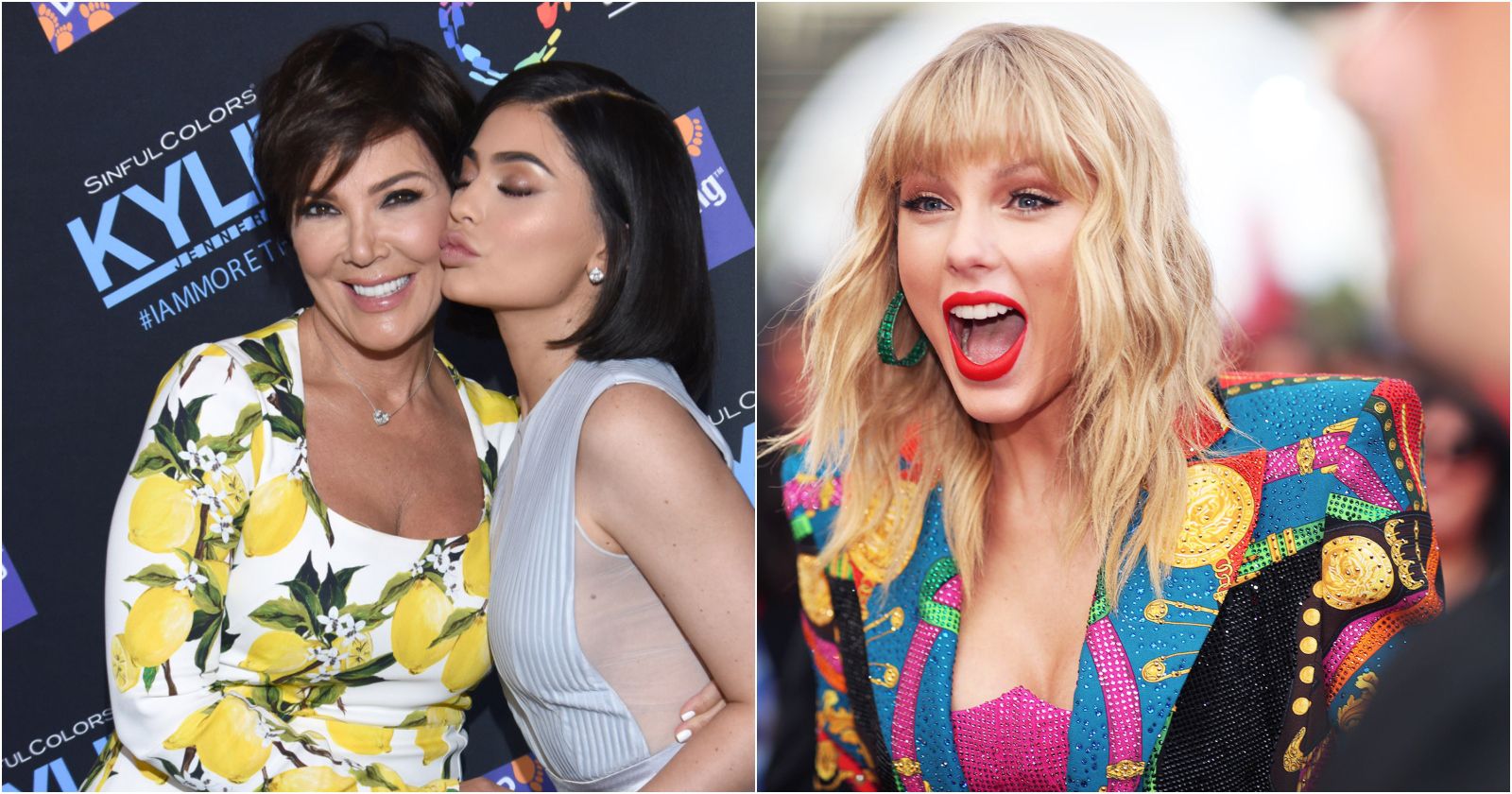 Kris Jenner, Kylie Jenner y Tylor Swift