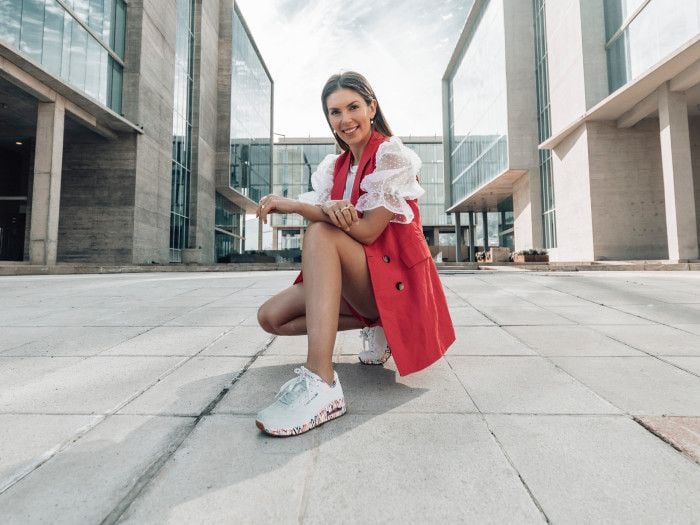 Eugenia Lemos presentó la nueva edición limitada de Skechers para niñas