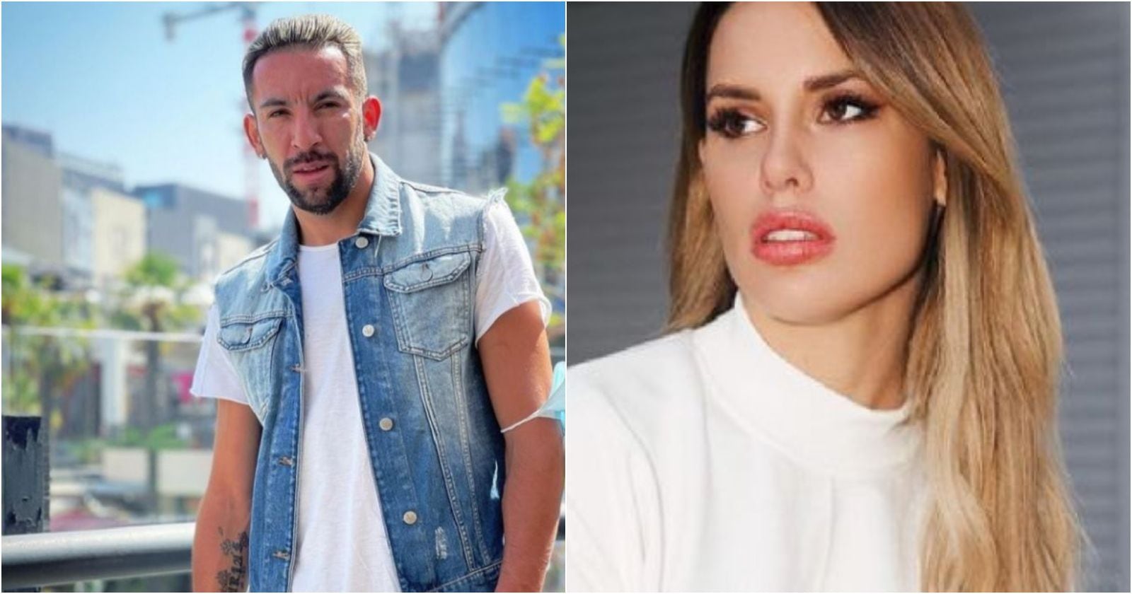 Mauricio Isla y Gala Caldirola