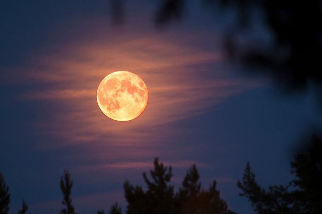 Luna llena 21 de junio. Foto referencial: Getty Images.