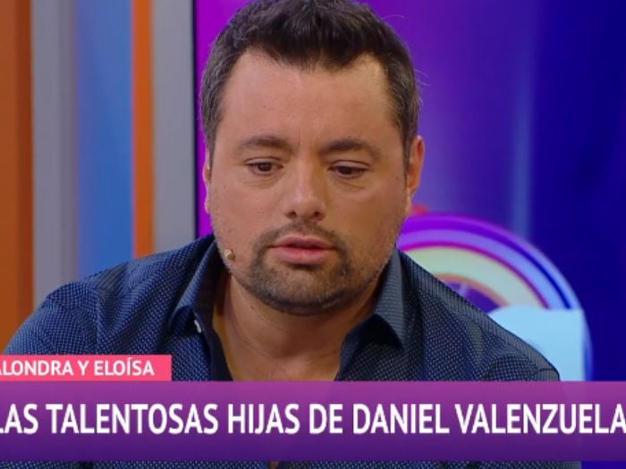 Daniel Valenzuela se quiebra al hablar de sus dos hijas en matinal de Mega