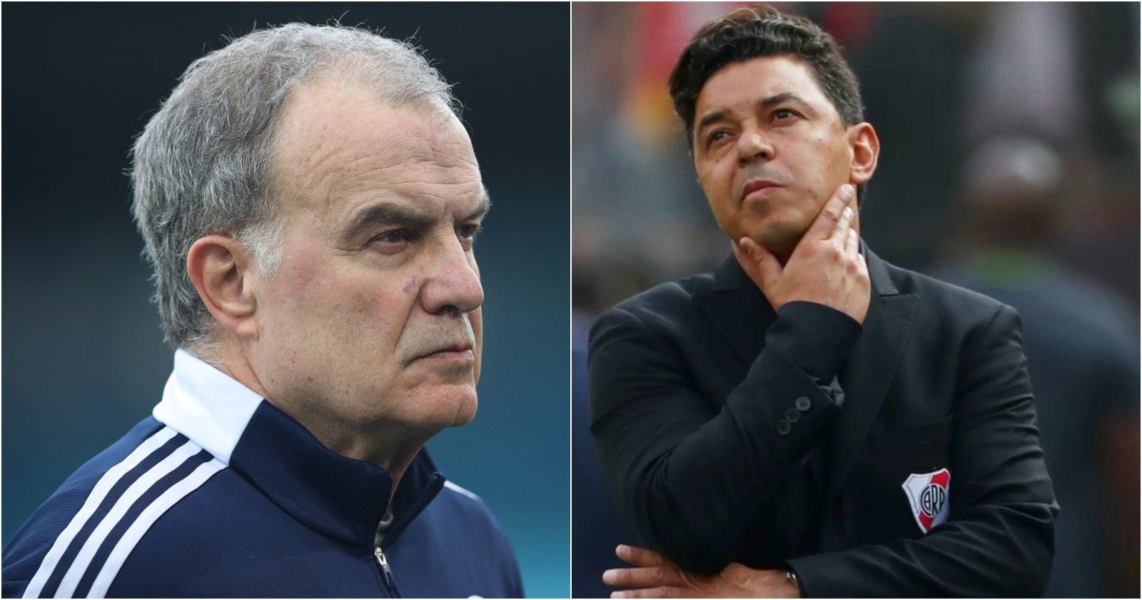 Marcelo Bielsa y Marcelo Gallardo