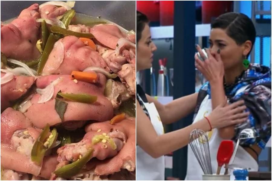 "Convivo con una chanchita": Camila Recabarren no aguantó las lágrimas cuando debió preparar trompas de cerdo en MasterChef