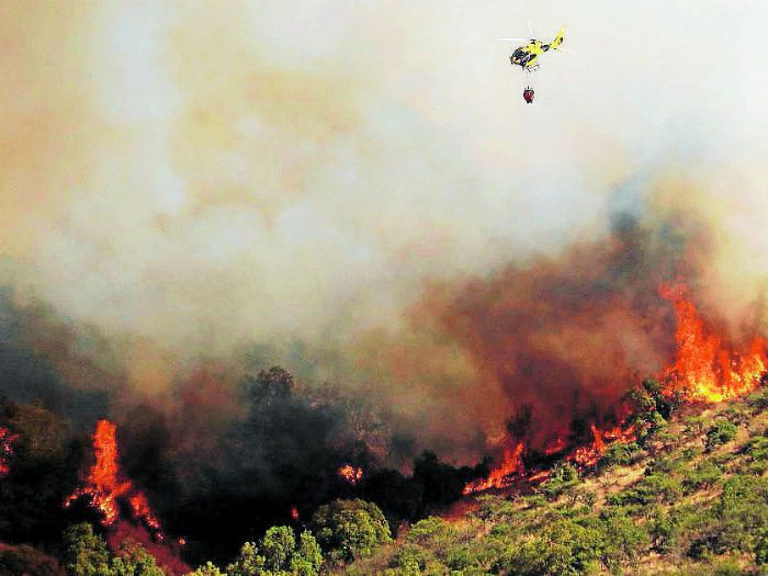 Incendios en el sur dejan 2 fallecidos