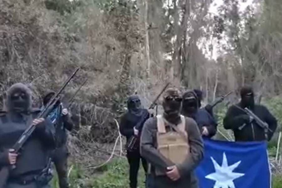 Grupo "Resistencia territorial mapuche" difunde video: advierten sobre defensa por la vía armada