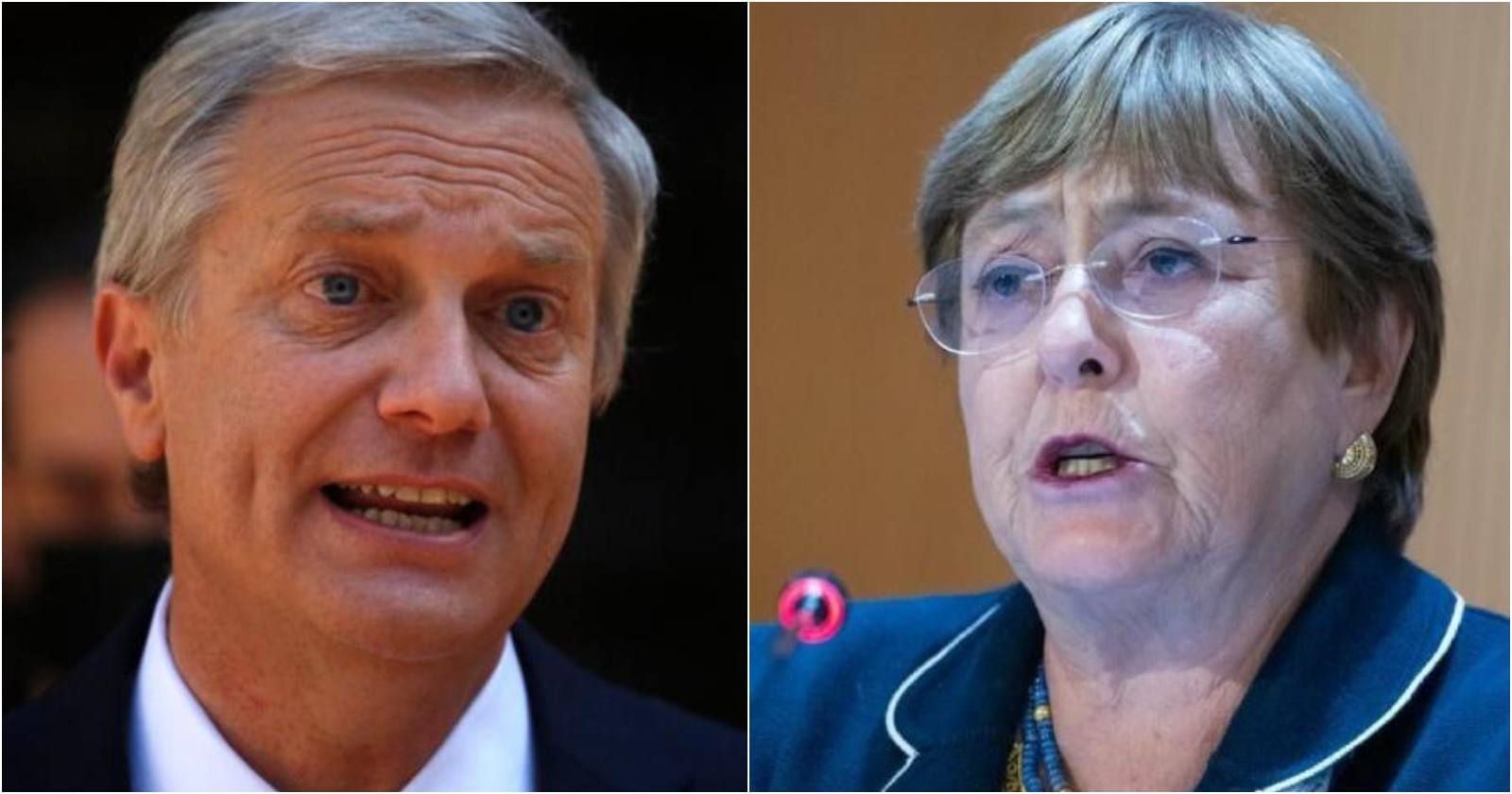 José Antonio Kast - Michelle Bachelet