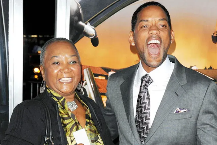 will smith y su madre