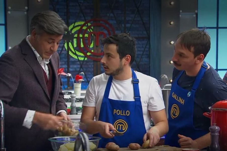 "¡¿Pero cómo cortas la papa así?!": "Pollo" Castillo desconcertó a Yann Yvin y a los televidentes de Masterchef