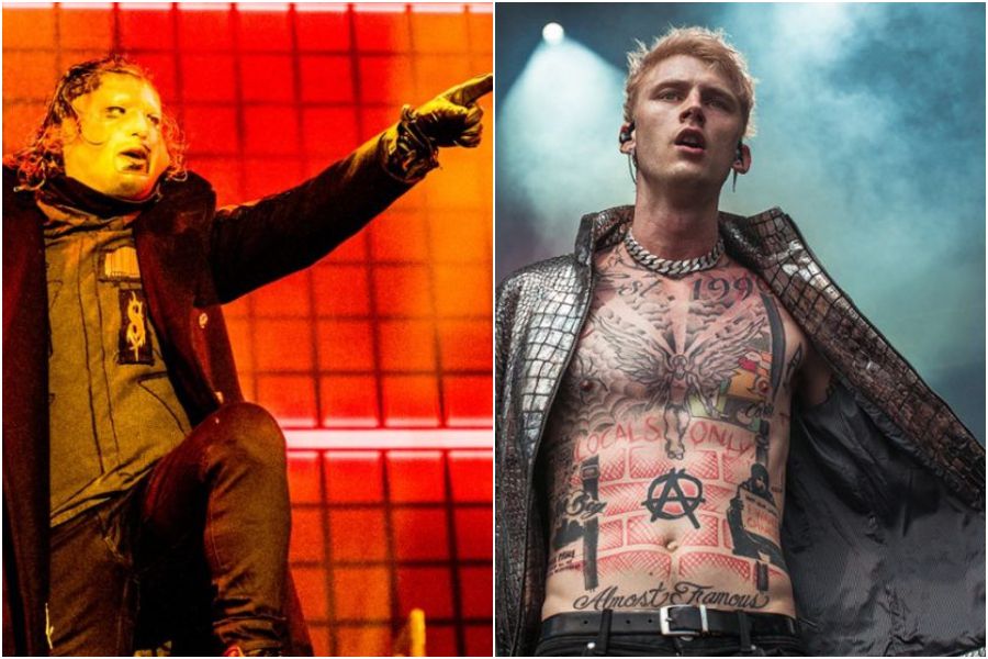 MGK se burló de Slipknot por "tener 50 años y usar máscaras extrañas": Corey Taylor lo cruzó en Twitter